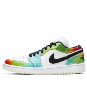 Nike Air Jordan 1 Low Tops Retro Basketball Sko Til Damer Flerfarvet