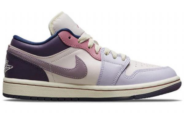 Nike Air Jordan 1 Low Tops Retro Basketball Sko Til Damer Flerfarvet