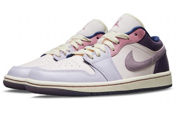 Nike Air Jordan 1 Low Tops Retro Basketball Sko Til Damer Flerfarvet