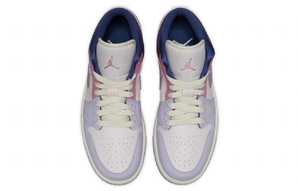 Nike Air Jordan 1 Low Tops Retro Basketball Sko Til Damer Flerfarvet