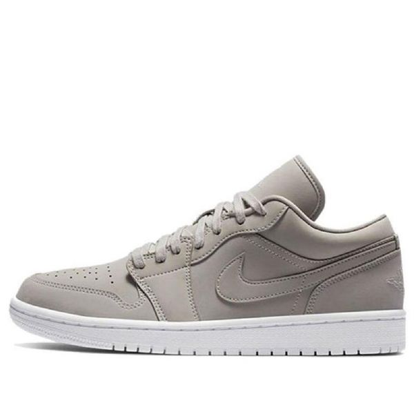 Nike Air Jordan 1 Low Tops Retro Basketball Sko Til Damer Grå