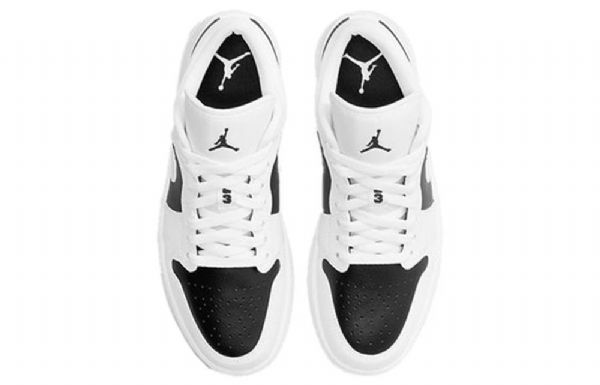 Nike Air Jordan 1 Low Tops Retro Basketball Sko Til Damer Hvid
