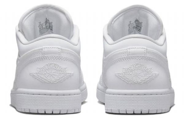 Nike Air Jordan 1 Low Tops Retro Basketball Sko Til Damer Hvid