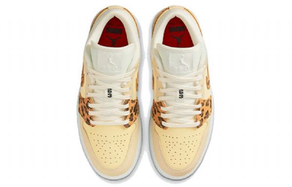 Nike Air Jordan 1 Low Tops Retro Basketball Sko Til Damer Khaki