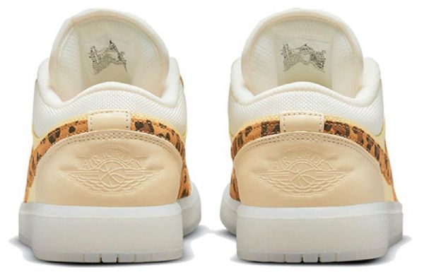 Nike Air Jordan 1 Low Tops Retro Basketball Sko Til Damer Khaki