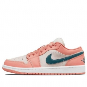 Nike Air Jordan 1 Low Tops Retro Basketball Sko Til Damer Light Coral