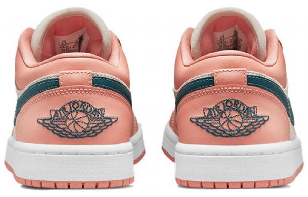 Nike Air Jordan 1 Low Tops Retro Basketball Sko Til Damer Light Coral