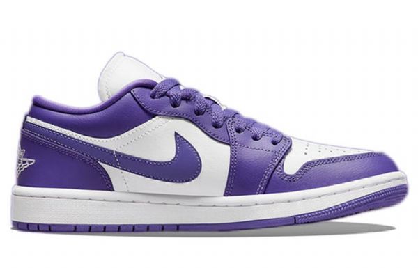 Nike Air Jordan 1 Low Tops Retro Basketball Sko Til Damer Lilla