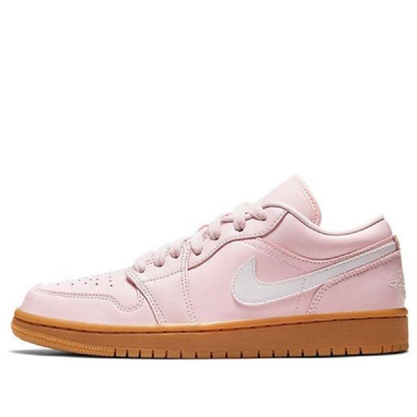 Nike Air Jordan 1 Low Tops Retro Basketball Sko Til Damer Lyserød