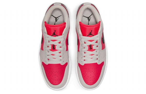 Nike Air Jordan 1 Low Tops Retro Basketball Sko Til Damer Lyserød