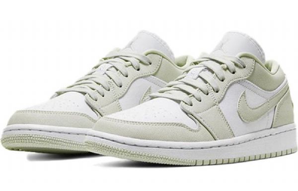 Nike Air Jordan 1 Low Tops Retro Basketball Sko Til Damer Mint