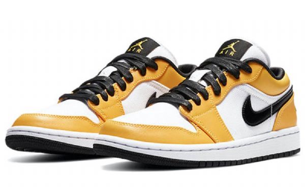 Nike Air Jordan 1 Low Tops Retro Basketball Sko Til Damer Orange