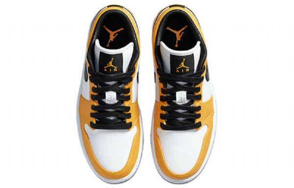 Nike Air Jordan 1 Low Tops Retro Basketball Sko Til Damer Orange