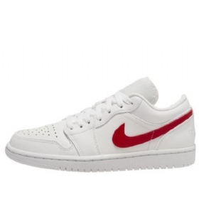 Nike Air Jordan 1 Low Tops Retro Basketball Sko Til Damer Rød