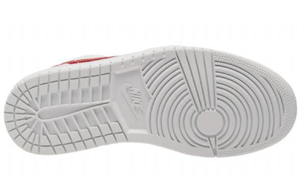 Nike Air Jordan 1 Low Tops Retro Basketball Sko Til Damer Rød