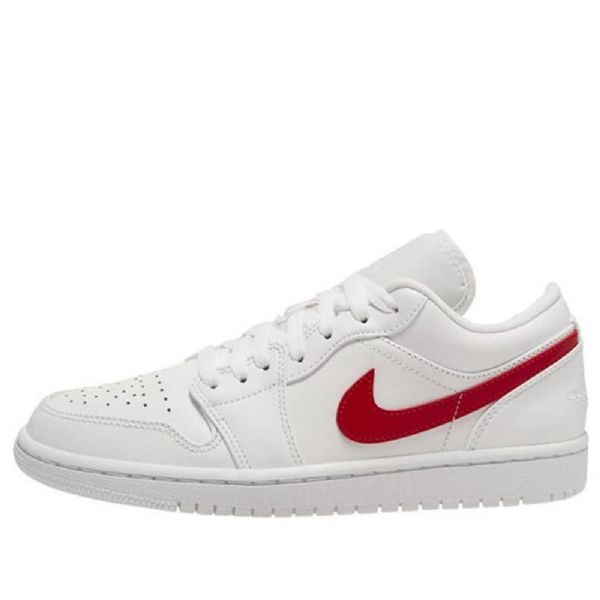 Nike Air Jordan 1 Low Tops Retro Basketball Sko Til Damer Rød