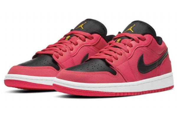 Nike Air Jordan 1 Low Tops Retro Basketball Sko Til Damer Rød