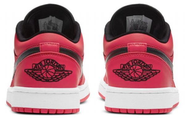 Nike Air Jordan 1 Low Tops Retro Basketball Sko Til Damer Rød