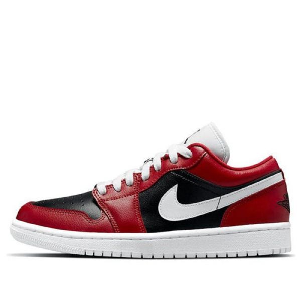 Nike Air Jordan 1 Low Tops Retro Basketball Sko Til Damer Rød Hvid