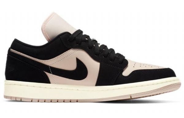 Nike Air Jordan 1 Low Tops Retro Basketball Sko Til Damer Sort