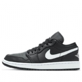 Nike Air Jordan 1 Low Tops Retro Basketball Sko Til Damer Sort