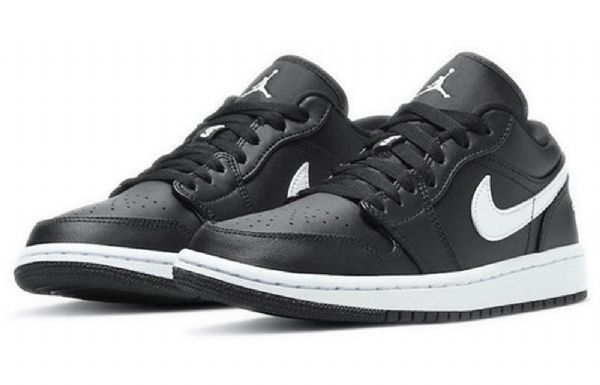 Nike Air Jordan 1 Low Tops Retro Basketball Sko Til Damer Sort