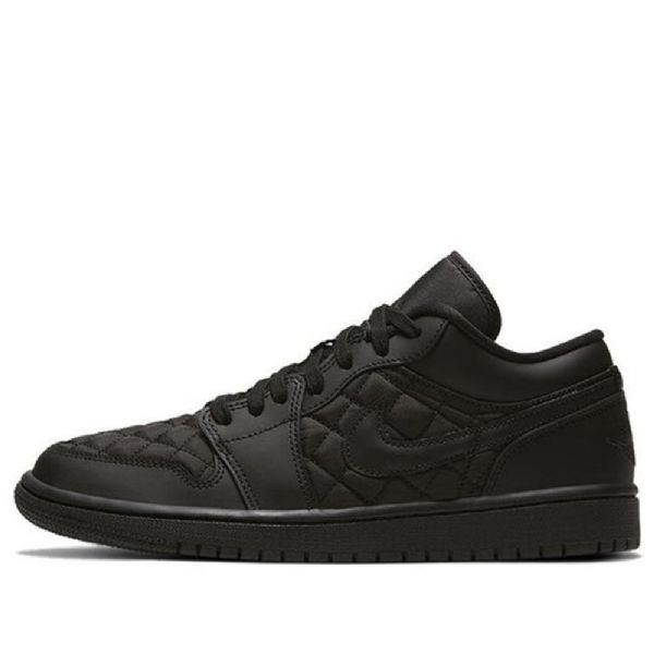 Nike Air Jordan 1 Low Tops Retro Basketball Sko Til Damer Sort