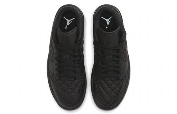 Nike Air Jordan 1 Low Tops Retro Basketball Sko Til Damer Sort