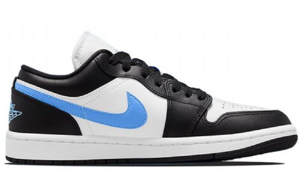 Nike Air Jordan 1 Low Tops Retro Basketball Sko Til Damer Sort Blå