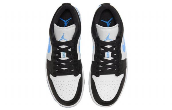Nike Air Jordan 1 Low Tops Retro Basketball Sko Til Damer Sort Blå