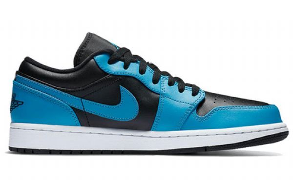 Nike Air Jordan 1 Low Tops Retro Basketball Sko Til Mænd Blå