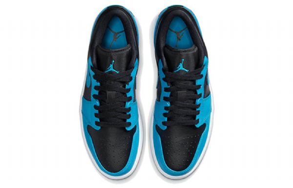 Nike Air Jordan 1 Low Tops Retro Basketball Sko Til Mænd Blå