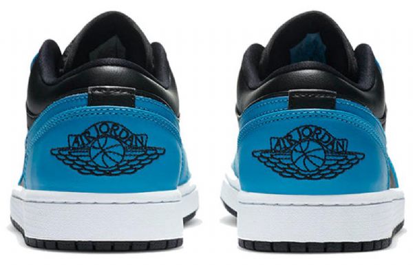 Nike Air Jordan 1 Low Tops Retro Basketball Sko Til Mænd Blå