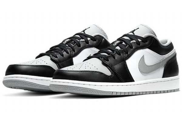 Nike Air Jordan 1 Low Tops Retro Basketball Sko Til Mænd Grå