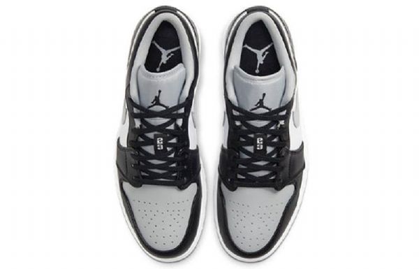 Nike Air Jordan 1 Low Tops Retro Basketball Sko Til Mænd Grå