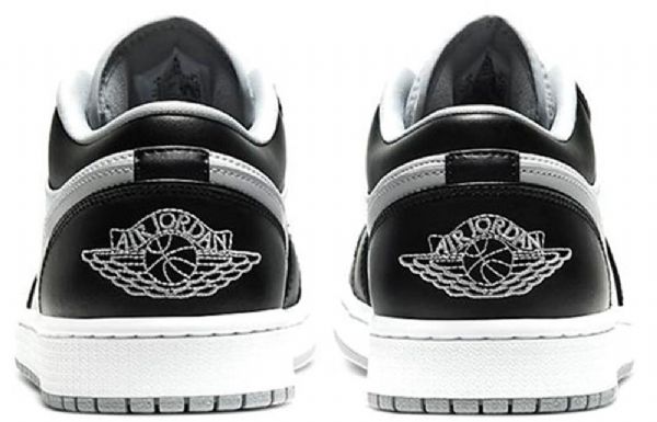 Nike Air Jordan 1 Low Tops Retro Basketball Sko Til Mænd Grå