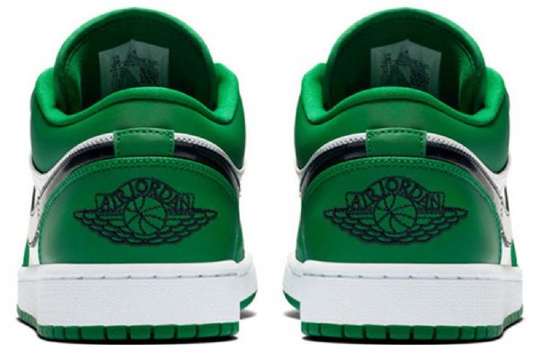 Nike Air Jordan 1 Low Tops Retro Basketball Sko Til Mænd Grøn
