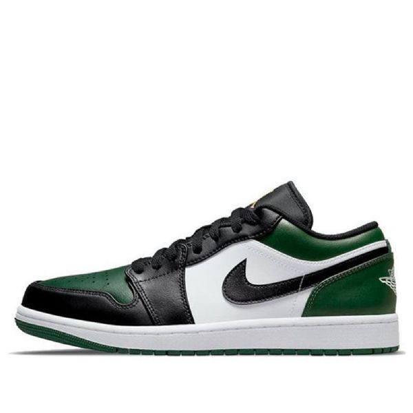 Nike Air Jordan 1 Low Tops Retro Basketball Sko Til Mænd Grøn