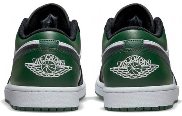 Nike Air Jordan 1 Low Tops Retro Basketball Sko Til Mænd Grøn