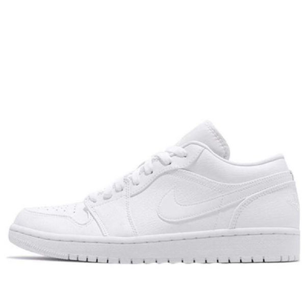 Nike Air Jordan 1 Low Tops Retro Basketball Sko Til Mænd Hvid