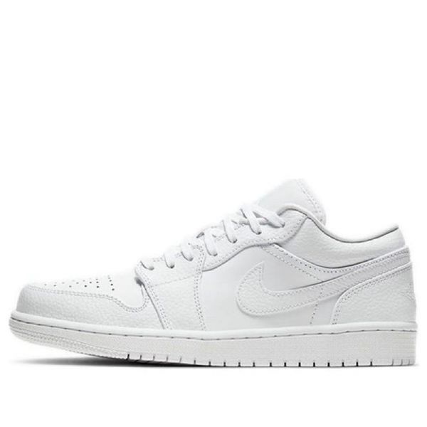 Nike Air Jordan 1 Low Tops Retro Basketball Sko Til Mænd Hvid