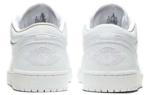 Nike Air Jordan 1 Low Tops Retro Basketball Sko Til Mænd Hvid