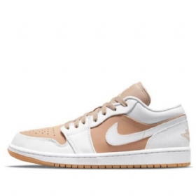 Nike Air Jordan 1 Low Tops Retro Basketball Sko Til Mænd Hvid