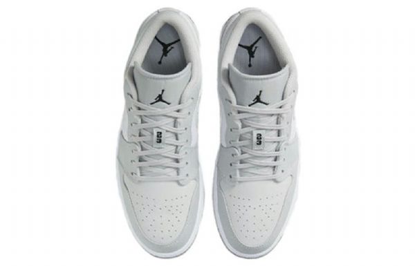 Nike Air Jordan 1 Low Tops Retro Basketball Sko Til Mænd Hvid Camouflage