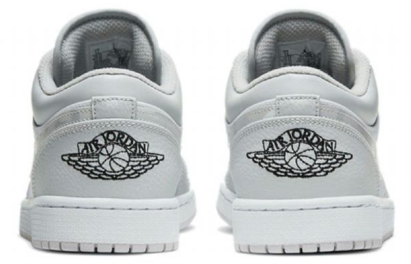 Nike Air Jordan 1 Low Tops Retro Basketball Sko Til Mænd Hvid Camouflage