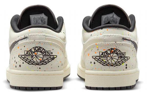 Nike Air Jordan 1 Low Tops Retro Basketball Sko Til Mænd Khaki