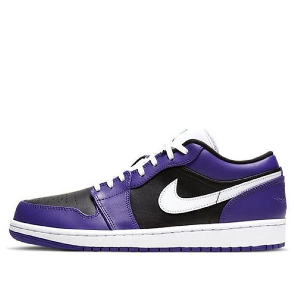 Nike Air Jordan 1 Low Tops Retro Basketball Sko Til Mænd Lilla