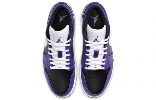Nike Air Jordan 1 Low Tops Retro Basketball Sko Til Mænd Lilla