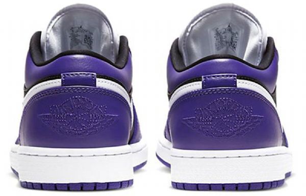 Nike Air Jordan 1 Low Tops Retro Basketball Sko Til Mænd Lilla