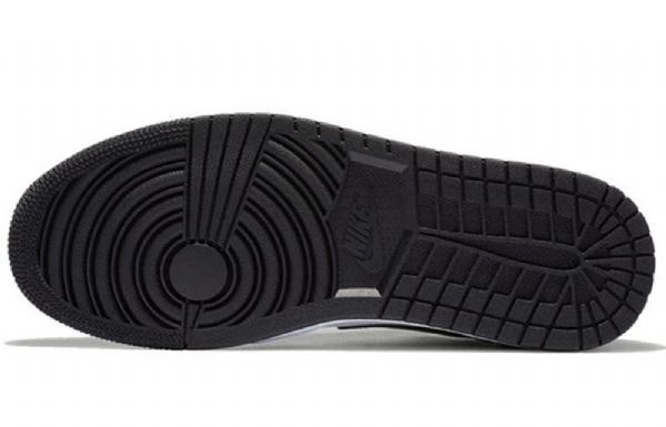 Nike Air Jordan 1 Low Tops Retro Basketball Sko Til Mænd Lysegrå